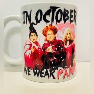 Hocus Pocus Breast Cancer Awareness Mug